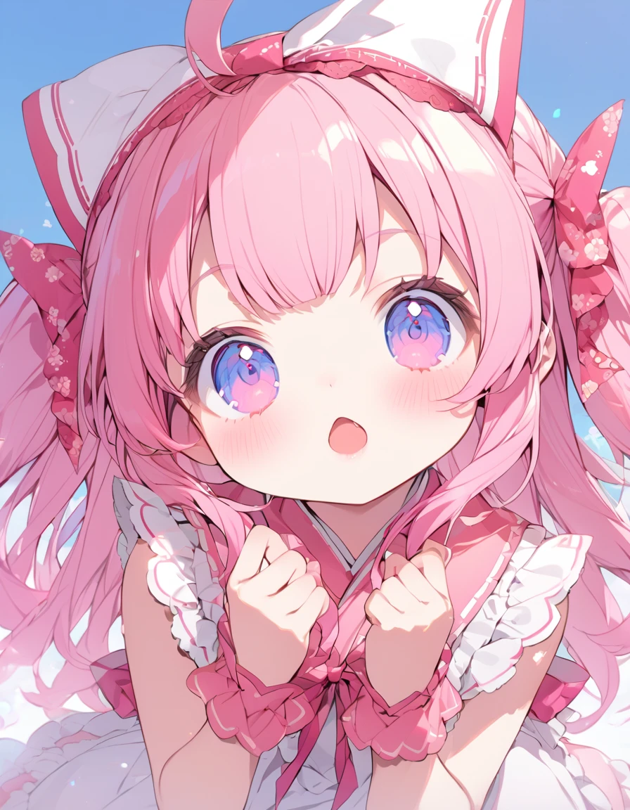 Pink haired loli-baba
