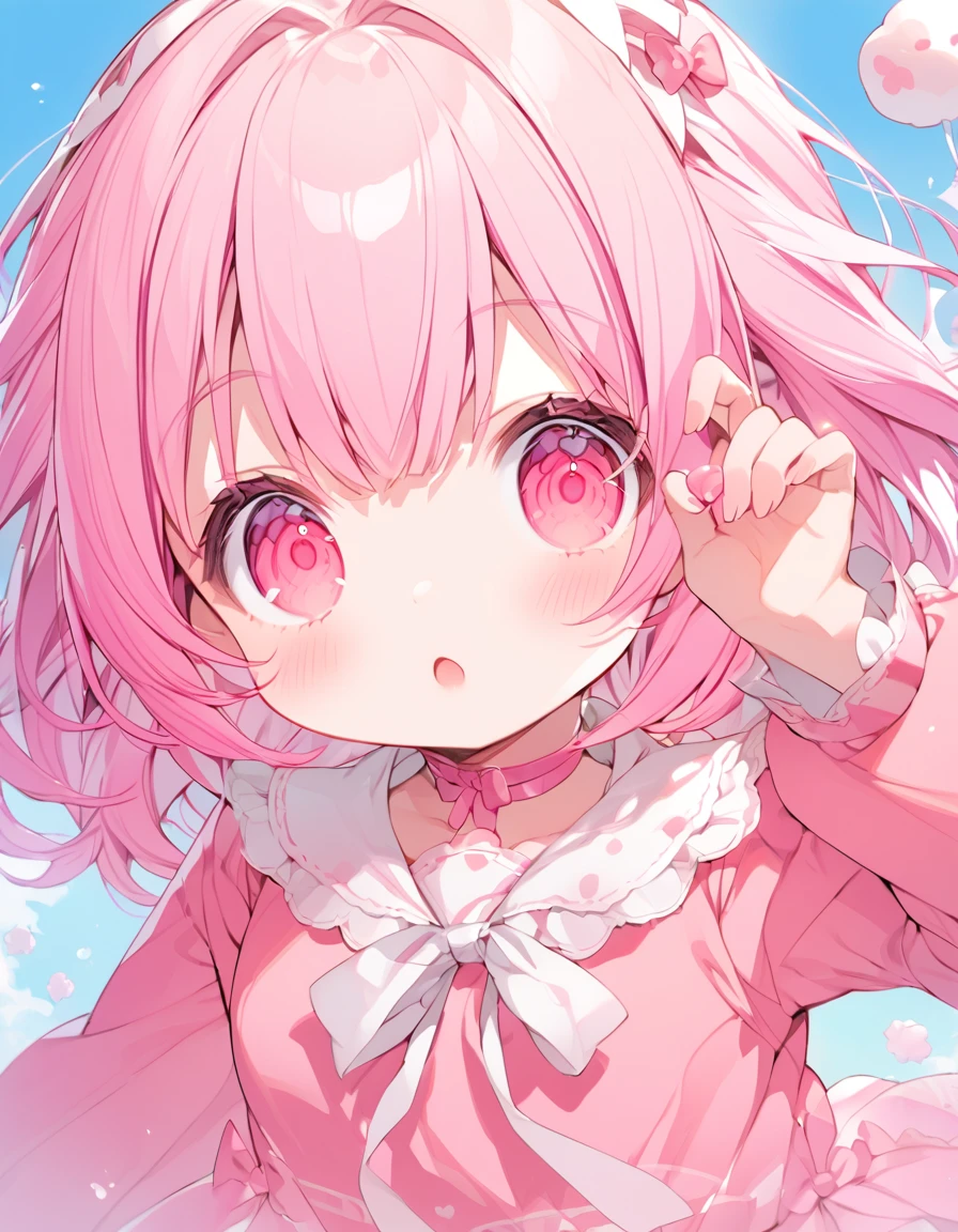 Pink haired loli-baba
