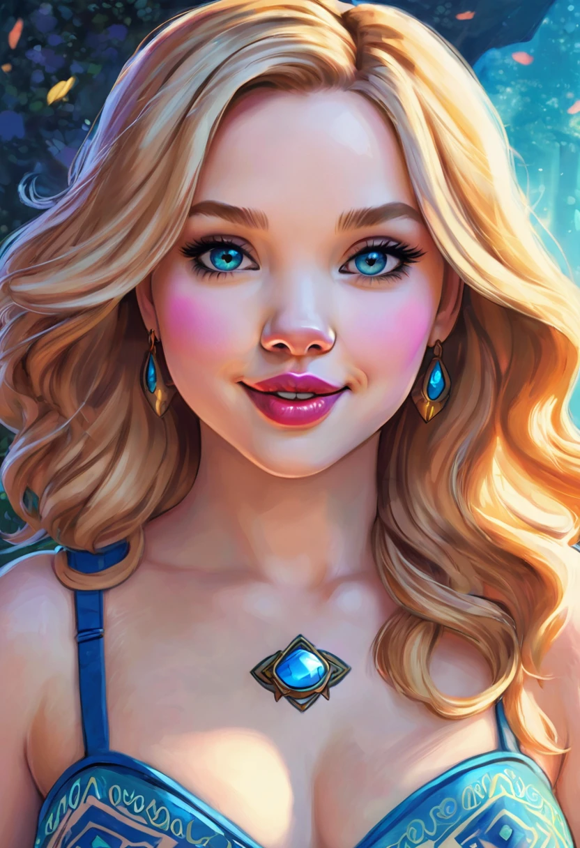 Create an illustrated, hand-drawn, full-color image of an humanoid, hybrid, anthropomorphic, pig girl. The artwork should be rendered in the style of "Breath of the Wild," featuring warm lighting and shadows. Include graphite shading, stencil marks, and airbrushed acrylic paint effects. The image should be of the highest quality, a masterpiece with intricate details.
The pig girl should have a female, humanoid, furry appearance with grey skin. She should have luscious lips, a wide smile, and bright, expressive eyes, exuding beauty, cuteness, and adorableness. Ensure the image is high resolution and sharply detailed, with a detailed and vibrant background. Scarlett Johanson, Alison Brie, Dove Cameron
Incorporate mystical lighting in the background, creating a romantic and enchanting atmosphere.