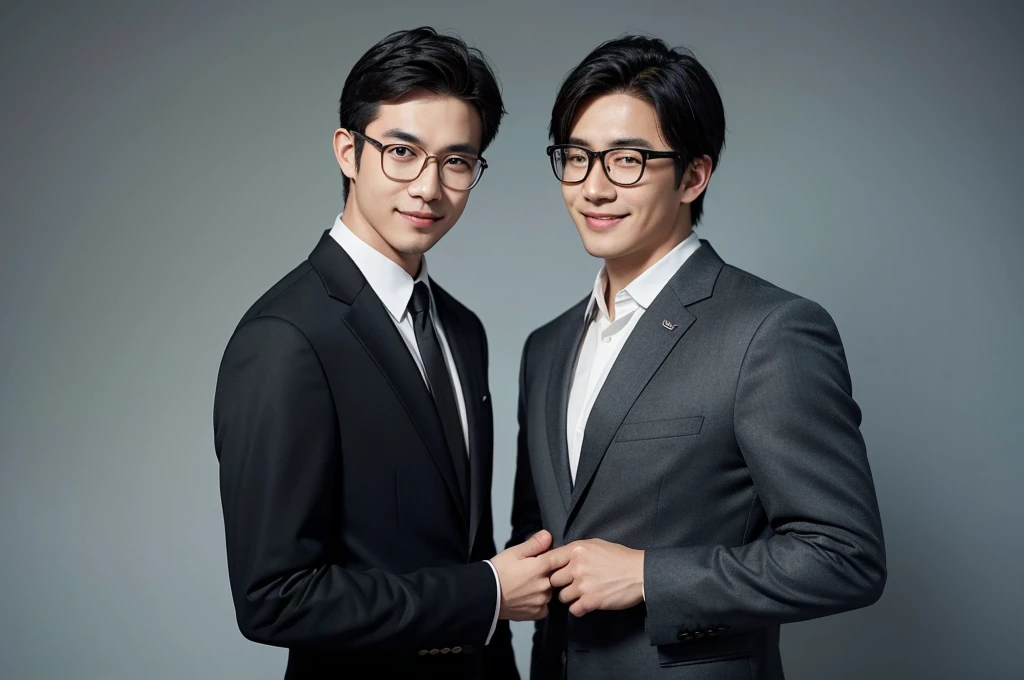 there is a man with glasses and a white shirt posing for a picture, 2 7 years old, 2 8 years old, yanjun chengt, 2 9 years old, with glasses, 2 3 years old, damien tran, 2 2 years old, headshot profile picture, stanley artgem lau, professional profile picture, kevin hou, 21 years old, david luong