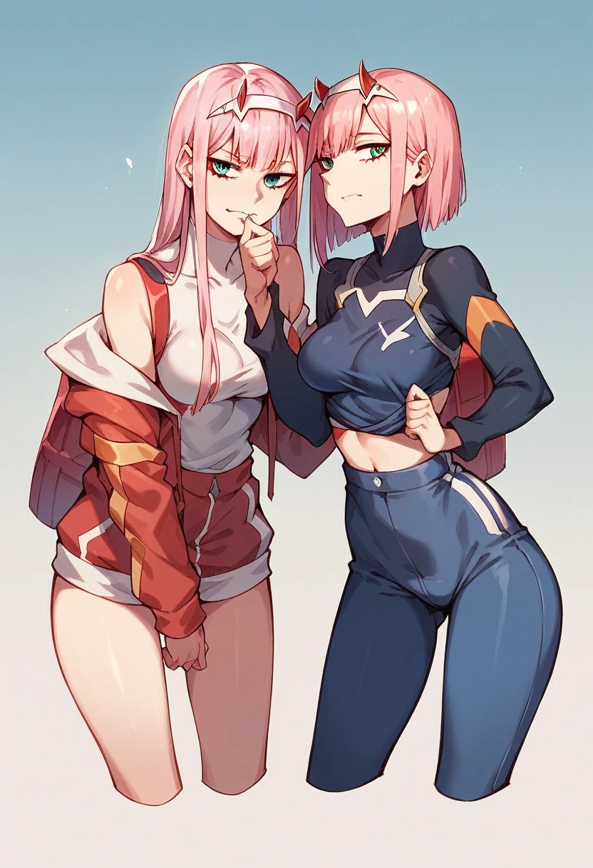 Zero Two (darling in the franxx) legging preta