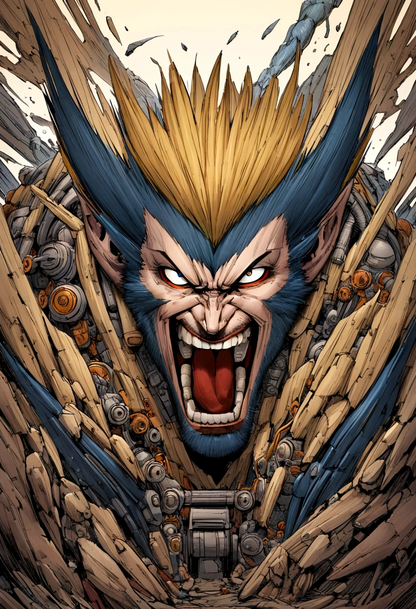 Wolverine powered by iori yagami