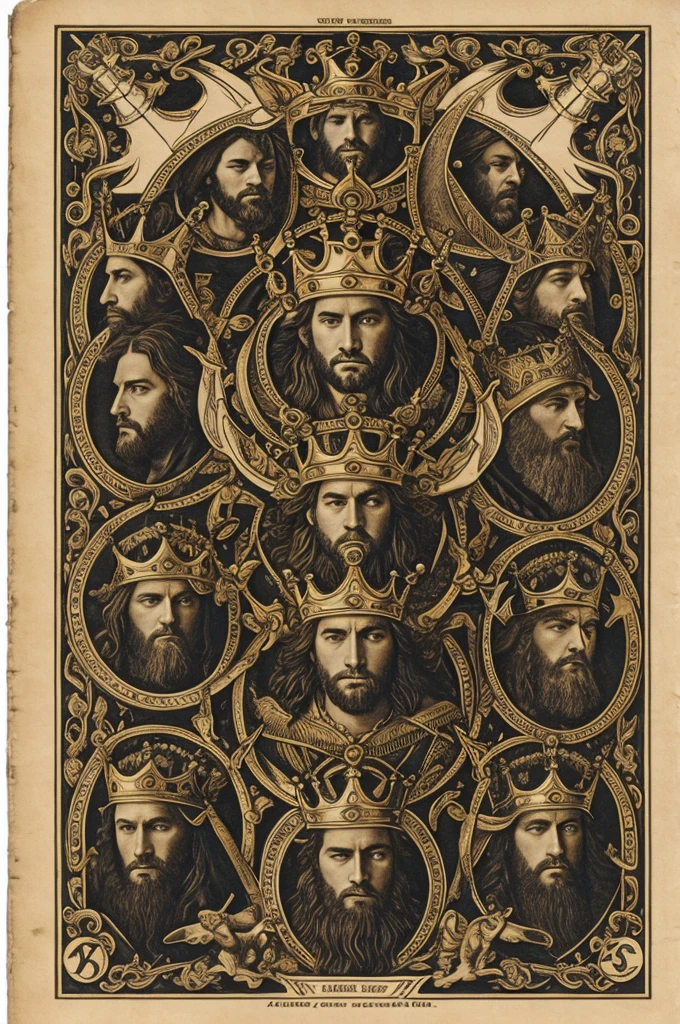 Beast with seven heads and seven crowns