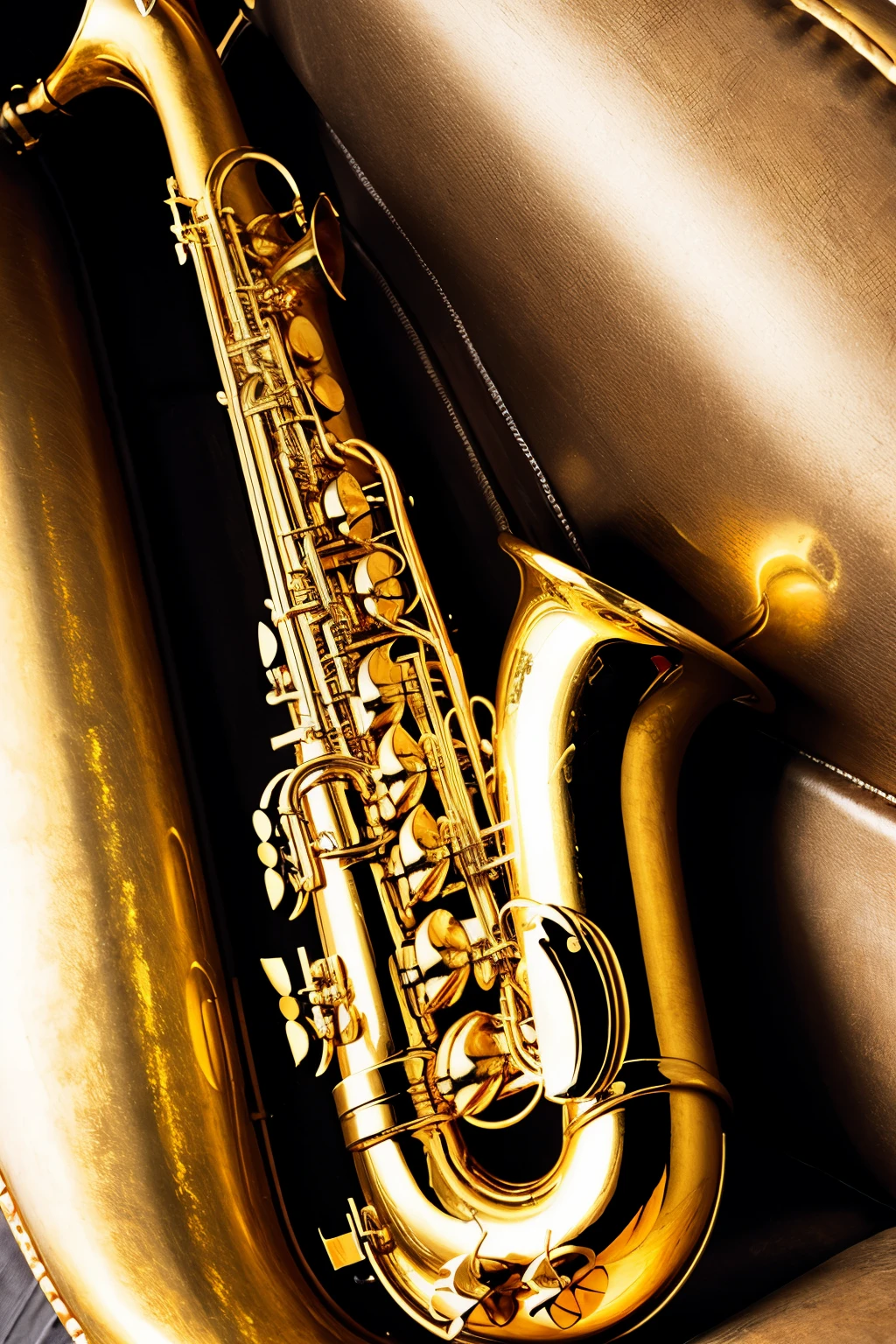((detailed)), ((Masterpiece)),, saxophone logo