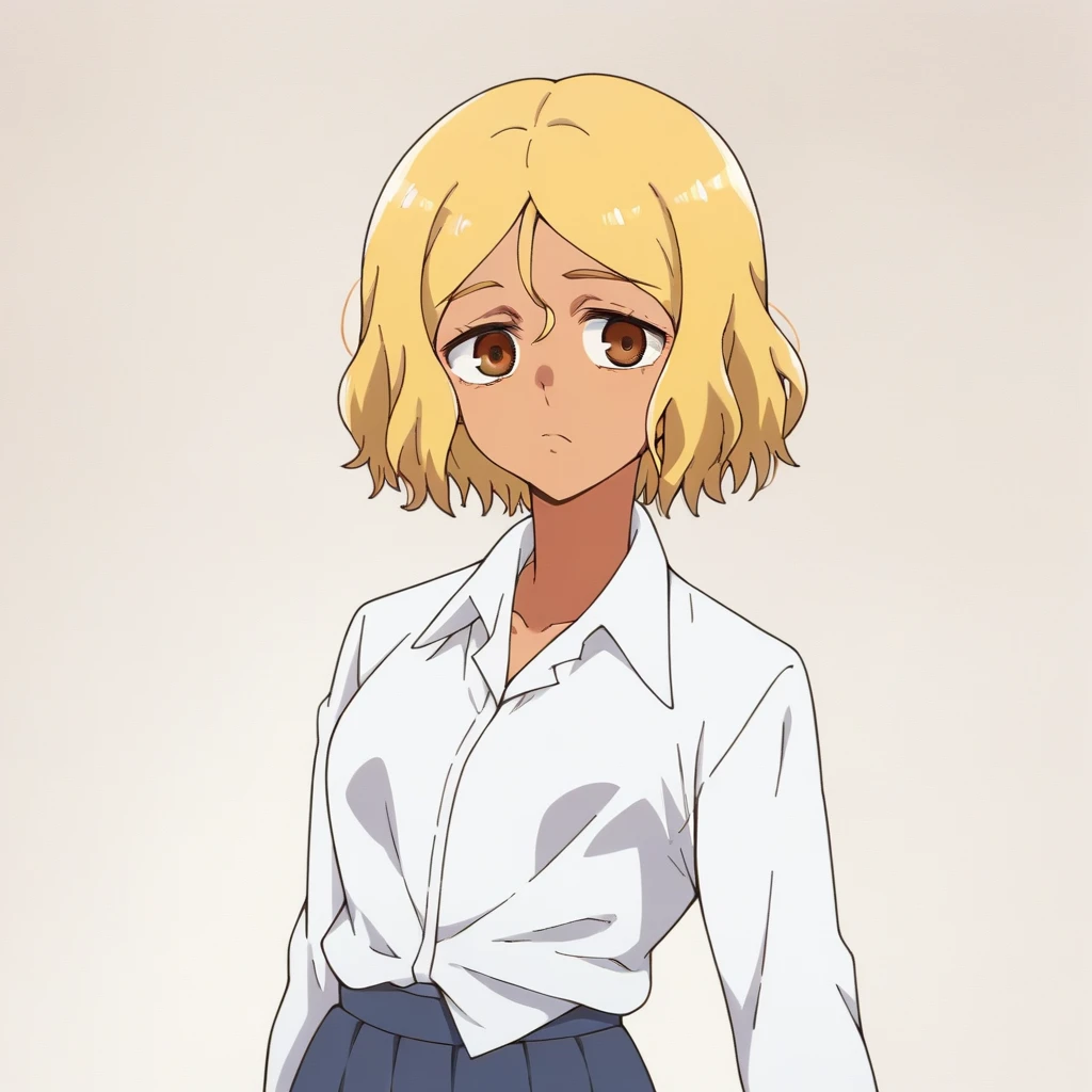 score_9, score_8_up, score_7_up,shingeki_no_kyojin_s4_style, portrait, solo,sakura1
White shirt, blue skirt