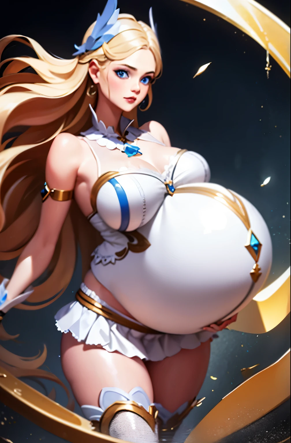 Old gold hair,Big Bump pregnant , Big , nipple, cum,16 yl, Big pregnant Belly, Big Pregnant girl, Largest Belly of Pregnant, Huge Pregnancy Belly, blue eyes, huge 9 months Pregnancy Belly, Odette from Mobile Legends Bang Bang