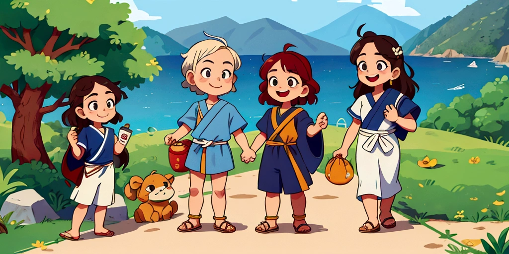Socrates&#39; take on parenting,smile,Greece,300 BC,In nature