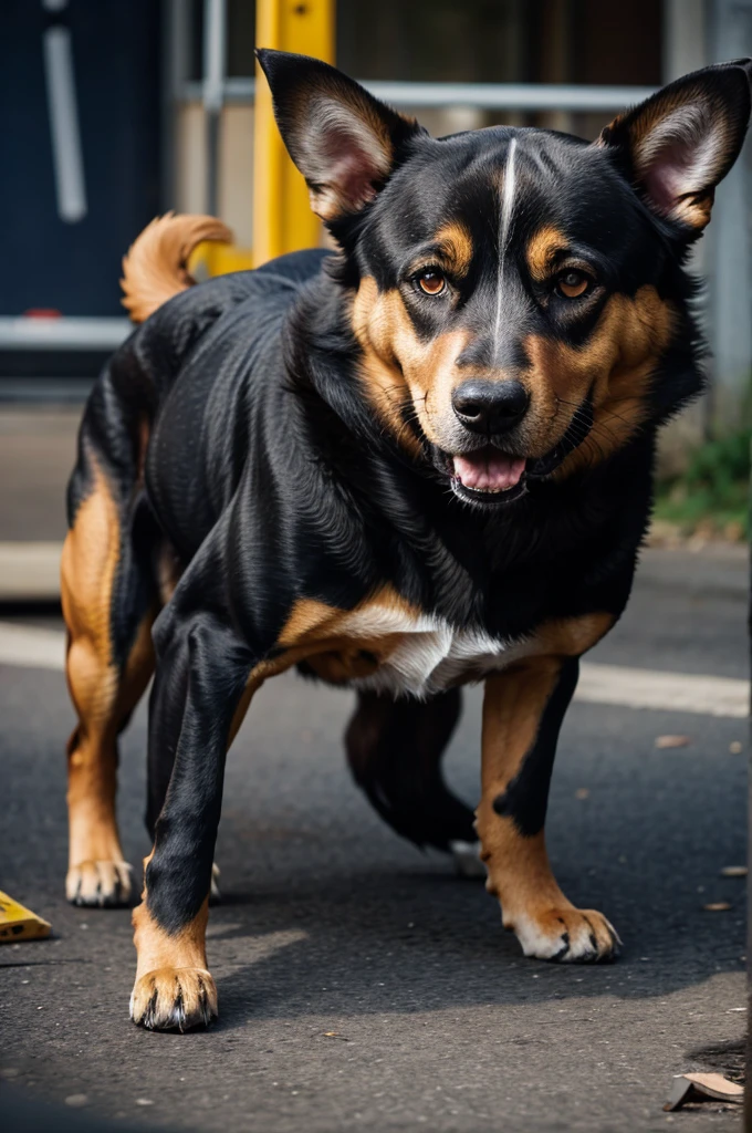 Generate an dangerous dog