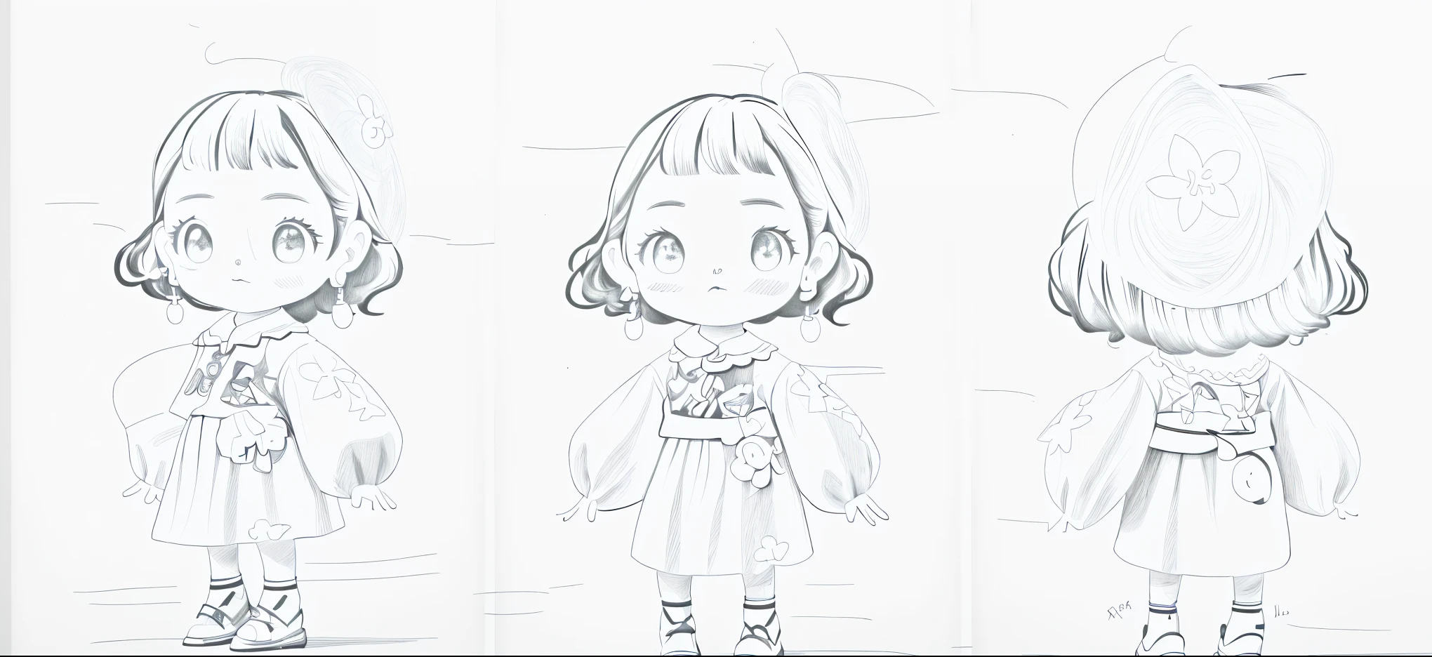 Converted into line drawings