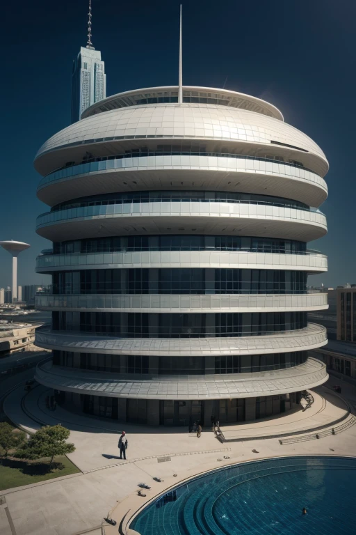 create a multitude of conservative architects and a featured futuristic architect