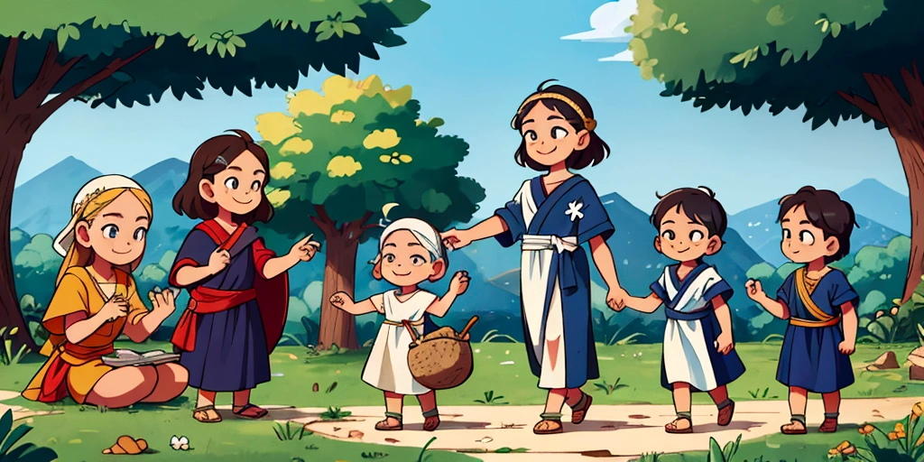 Socrates' take on parenting,smile,Greece,300 BC,In nature
