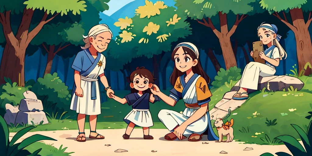 Socrates' take on parenting,smile,Greece,300 BC,In nature