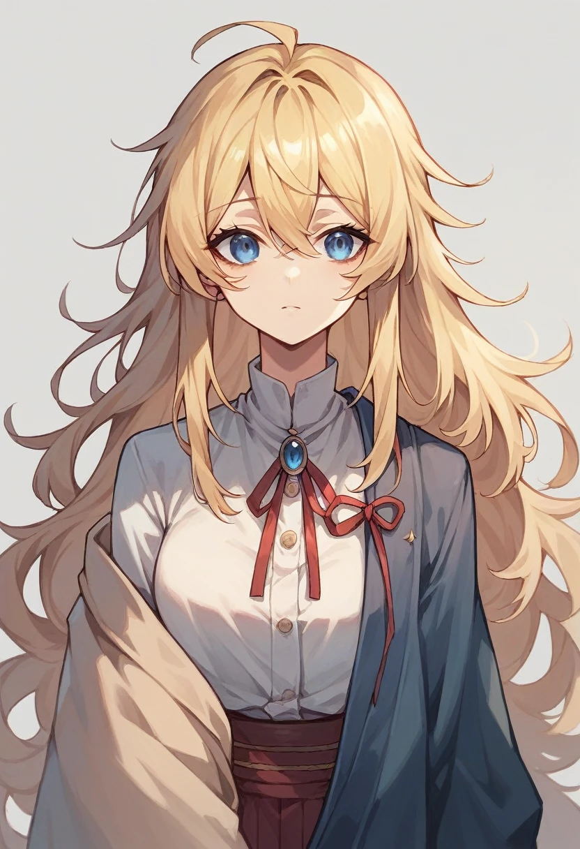 blonde, muka, perfil, blue eye, long hair