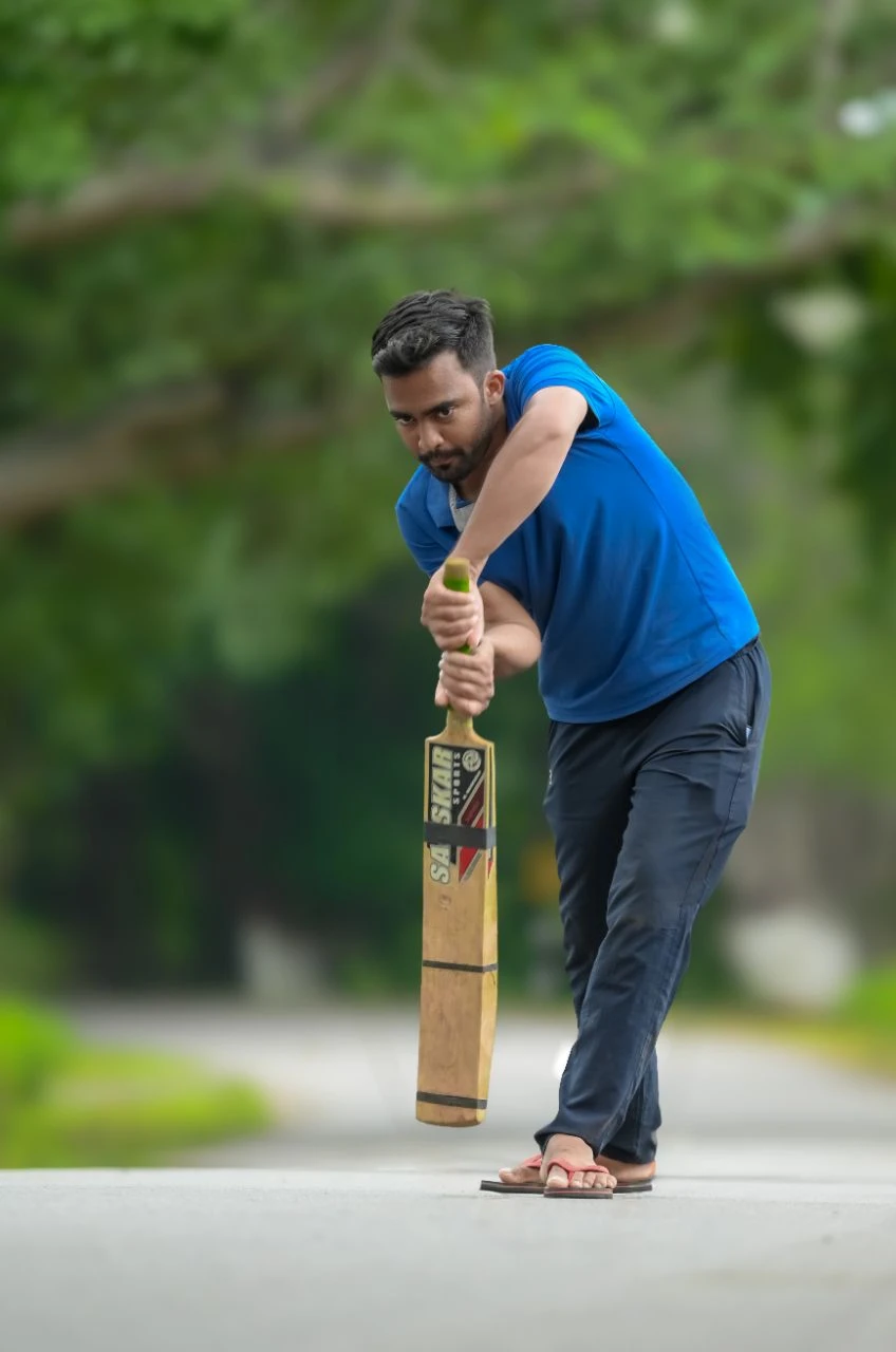 Change background to Cricket stadium