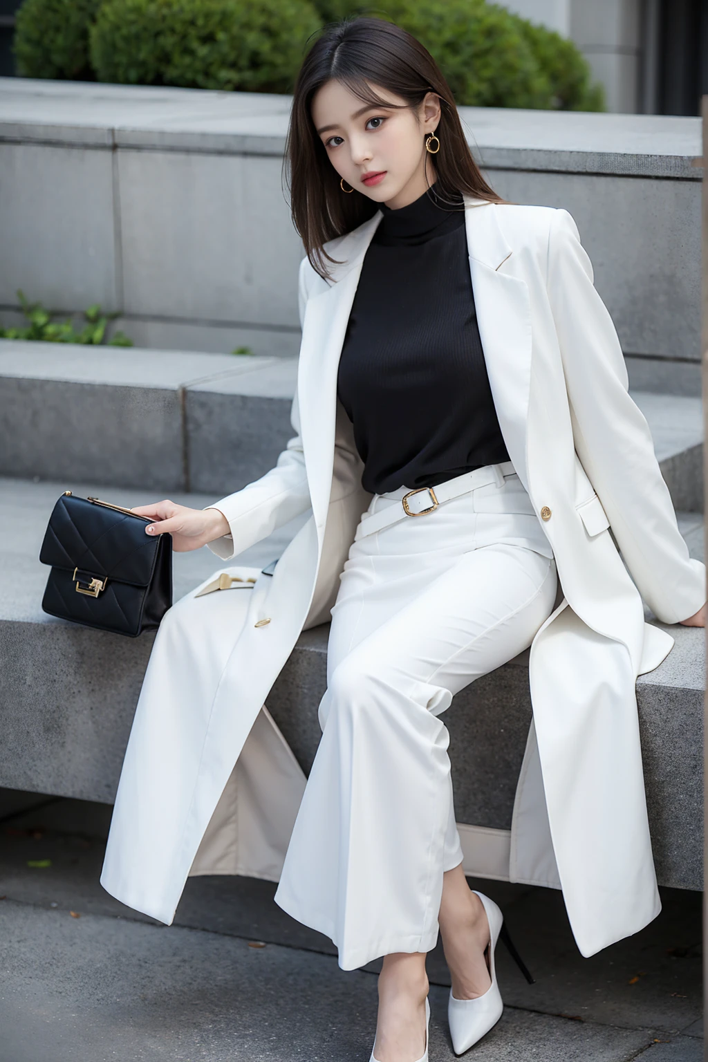 White-collar workers’ high-end fashion outfits that never repeat themselves every week,What needs to be considered is the diversity of clothes and the flexibility of matching。Here are some suggestions,Help you create different styles of outfits for five days a week:Thursday:Simple and capable top:Simple black or dark-colored top。
Bottoms:Pencil skirt or straight pants。
coat:简洁的西装coat或皮夹克。
shoe:Pointed high heels。
Accessories:Thin belt and clutch。