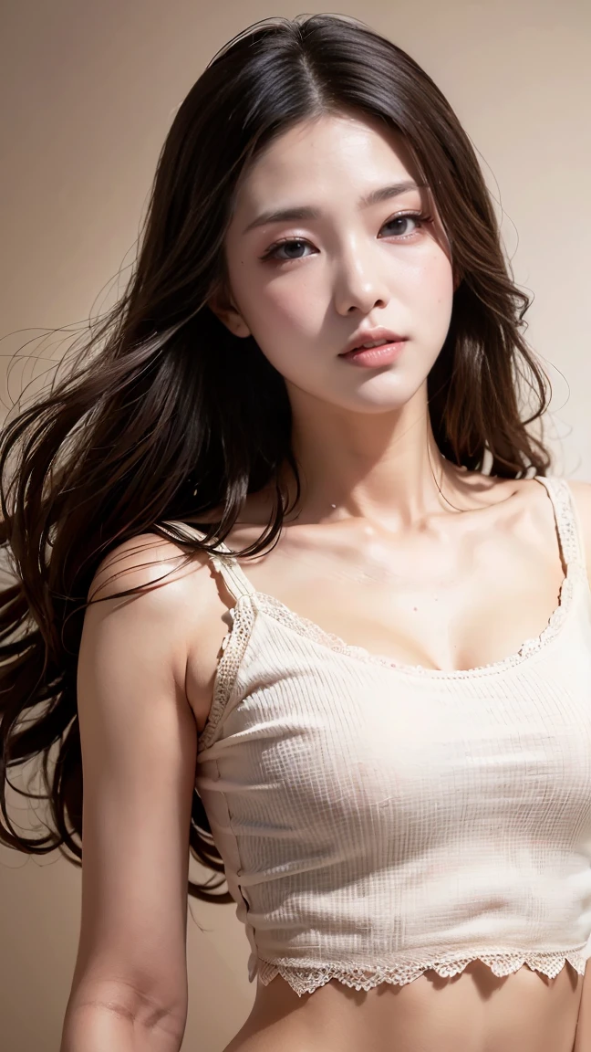8K,Highest quality,work,Very detailed,Ultra-high resolution,feel,Beautiful Wallpapers,ผลworkชิ้นเอกที่ดีที่สุด,Tyndall effect,reality,Maximum Rendering,Very beautiful face,Ultra-high resolution晰度,refined countenance,Detailed description of the face,Delicate hair type,look up,Hair that falls over the shoulders,Highest quality,It has a very high resolution..,put your shoulders down.,clavicle,White abdominal belt,belly button,borrower'Your jade legs,Pomelo Model: Character 2, CFG size: 7, Hire the best talent: 1.5、, Lewd pose that emphasizes the pussy, Big cleavage,Nipple slip, Large areola, Shaved pussy, Erect nipples,A tense and embarrassed look, Sweat, Blushing, My body is soaked,