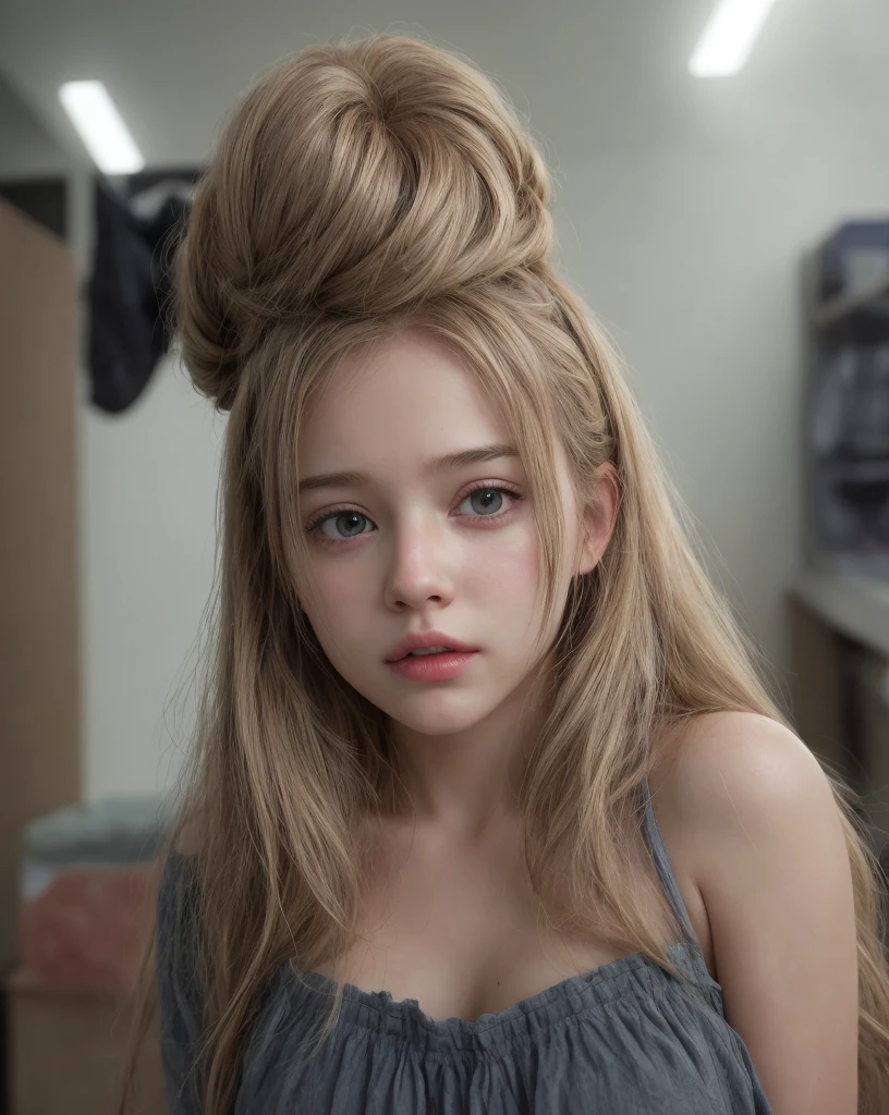 Make a girl as realistic as possible