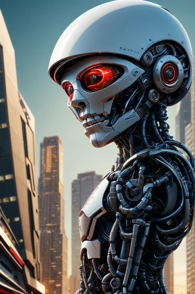 sci-fi style masterpiece, complex detailed, best quality, hdr, 1person semi-biomechanical alien, red, sophisticated high-end luxurious, white and black colors,
cyber, cyberworld, Cyberhelmet, helmet, cyberpunk, . futuristic, technological, alien worlds, space themes, advanced civilizations