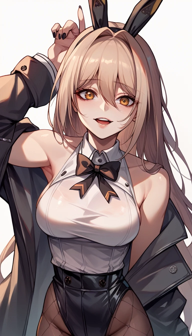 Noir (NIKKE) bunny black