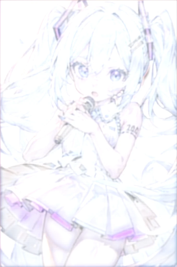 girl and blue eyes, pale pink dress, candy-shaped hair clips in her hair, microphone in hand, neon eyes, scene, high detail, high quality picture,perfect body, very clear contour, perfect face, perfect hands, perfect eyes and hair, top quality, detailed attention to detail, high quality art, Hatsune Miku,