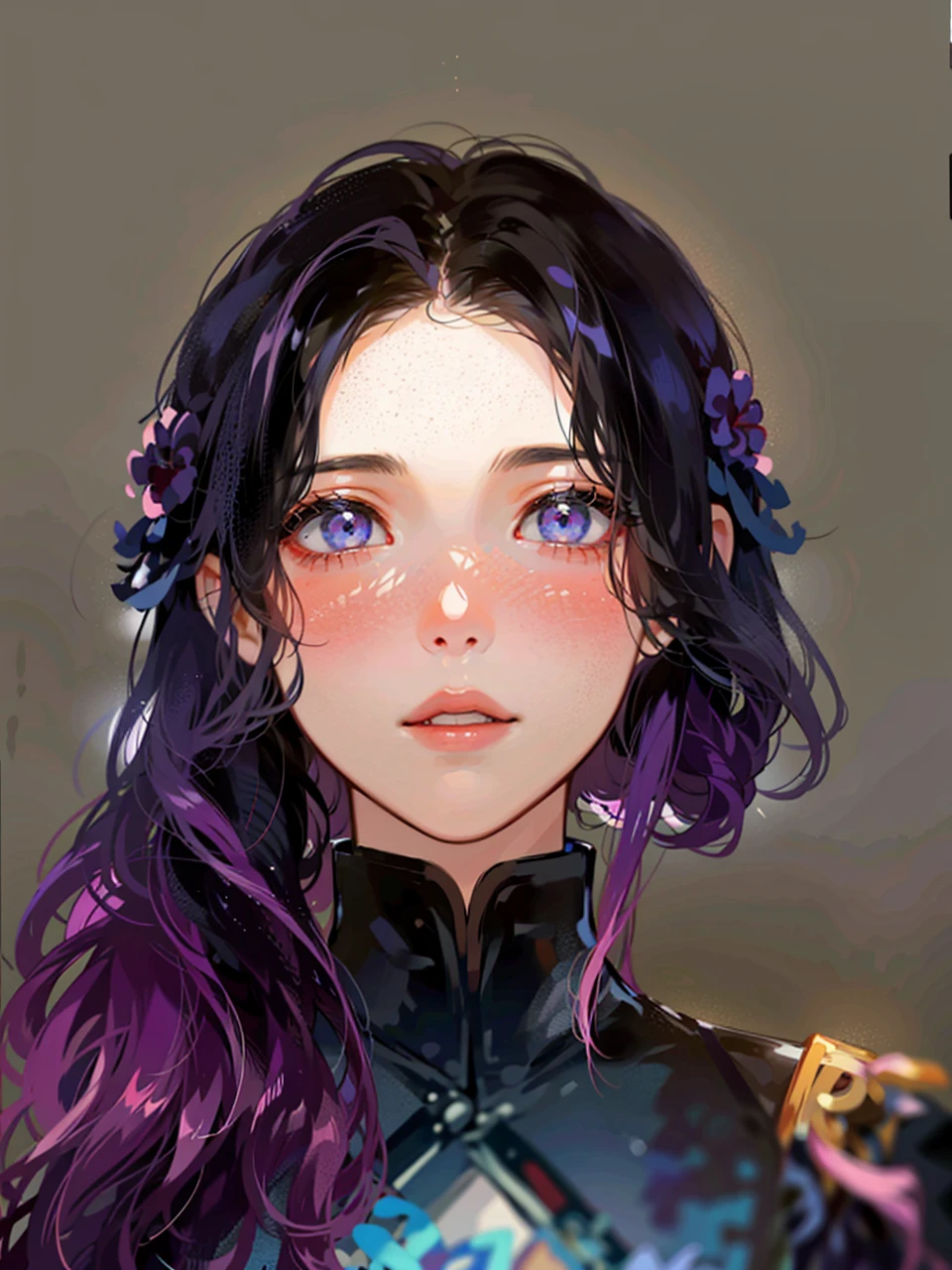 there is a woman that is looking at herself in the mirror, young lovely Korean faces, Soft portrait shot 8 K, Gorgeous young Korean woman, Beautiful young Korean woman, portrait of female korean idol, wan adorable korean face, jaeyeon nam, beautiful Korean women, young cute wan asian face, 8K Artgerm bokeh, cute korean actress