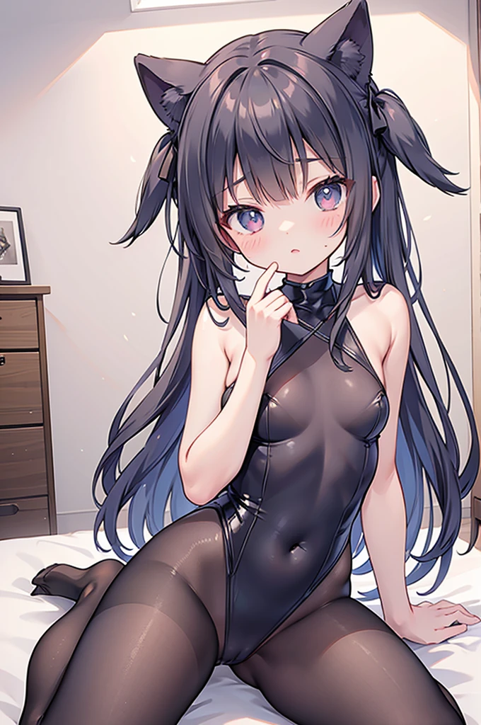 bodystocking,loli,medium breasts,cute,warizawariza,leotard