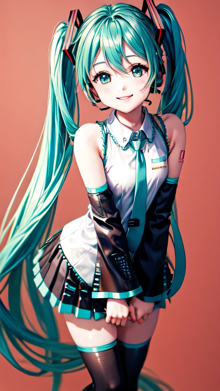 Hatsune Miku, smile, View your viewers
