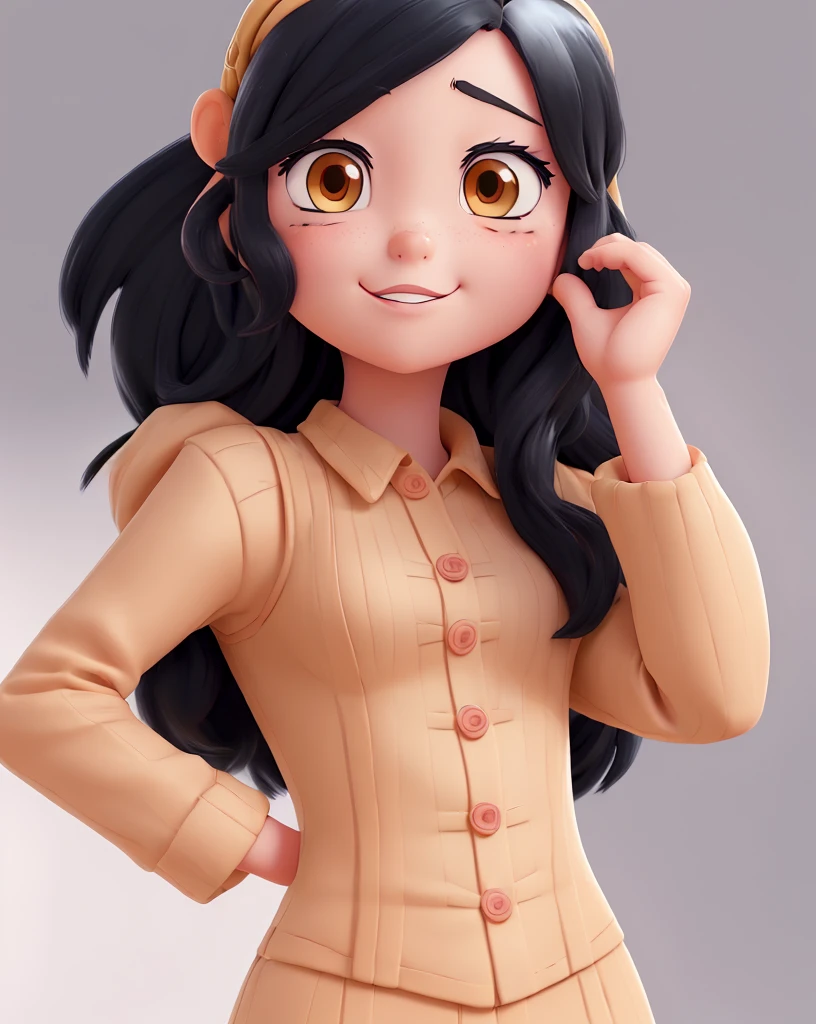 an illustrated manga character