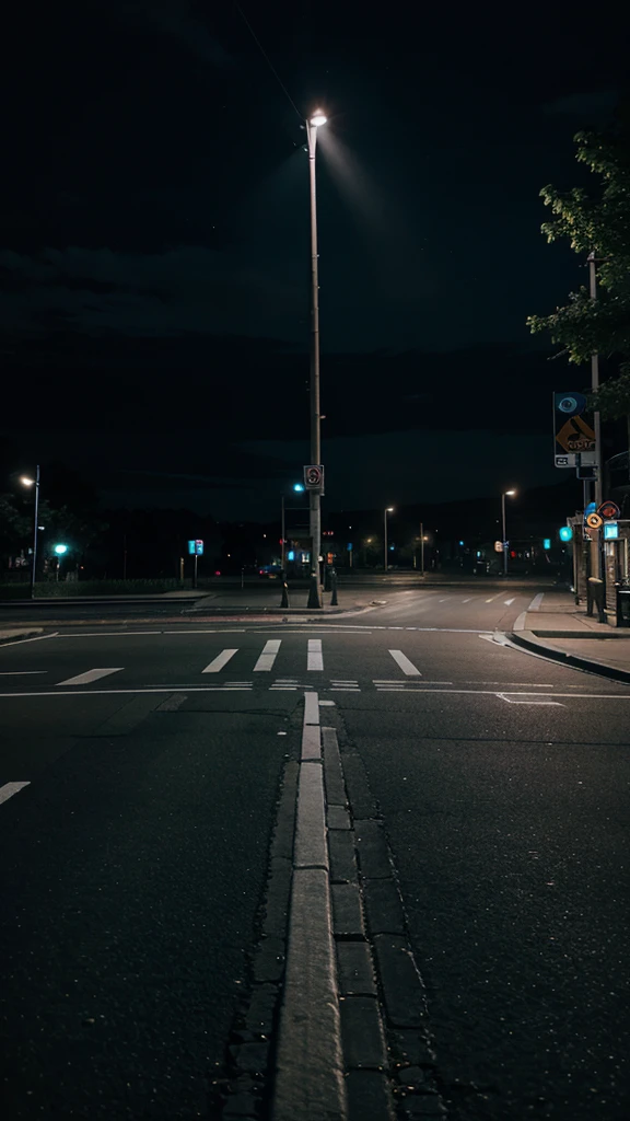 night photo without people