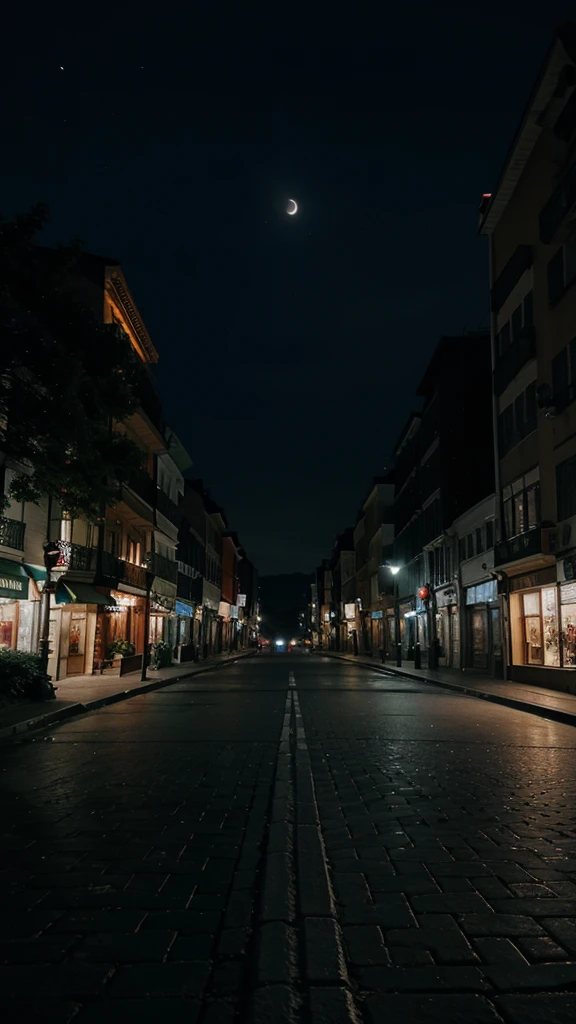 night photo without people