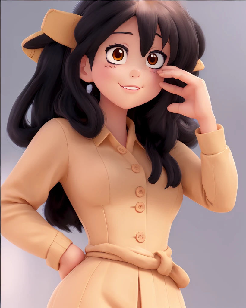 an illustrated manga character