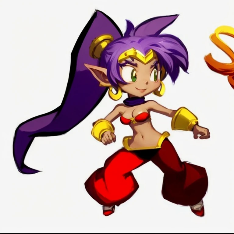 a cartoon of a woman with purple hair and a purple tail, in the style of sifu 🔥 😎 🕹️ 👀 :2, maple story character art, 2d elfs, samira from league of legends, 2d elf, knights of the zodiac girl, katana zero video game character, 2d elf, maple story style