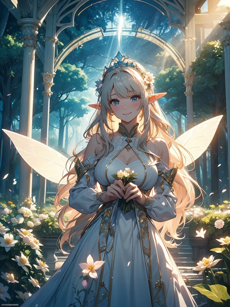 最high quality、1woman elf 、Beautiful foam、、CourtyardShining fairy wings、E.G: Worst quality ,Flower fractal art 、see-throughbodystocking,Beautiful side shot, radiance,High-definition depiction, Realistic, 8K, Unity, beautiful Shot, light smile, Beautifully and vividly drawn, , Beautiful, beautiful, clear skin、sexly,beautiful dress,Countless rays of light pouring down, Swirling Light, big background, Raise one arm above your head, Intense light is emitted from the magic circle in front of the girl. forest、Lots of leaves、Green leaves、flower、Particles of light、Bedroom at night、Magic Palace、Fairy tale、
Romanticism,Cowboy Shot: The most beautiful form of chaos, Mr..々Farbe, Intertwined flowers, Particle,magical gentle light,smile,sexly,image quality、masterpiece、Beautiful Face、Super beautiful elf woman((Big breasted 22 year old office lady、Bust 100,Beautiful long ironed hair 、bionde hair,height: 165cm。、sexly、Esbian、、high quality、、Visual art、Written boundary depth、、Elf Ears、、universe、Happy smile、Gentle light、Elf forest、elegant、ticker beautiful decorative、、magic、forest、beautiful tiara、Beautiful bed、Beautiful Landscape、A kind smile、wonderful、Fluttering petals、Dance happily、、Cultivate fantasy、、Mystery light Lots of flowers、、art、forest, palace, art,mystery,Ultra-high resolution,atmosphere