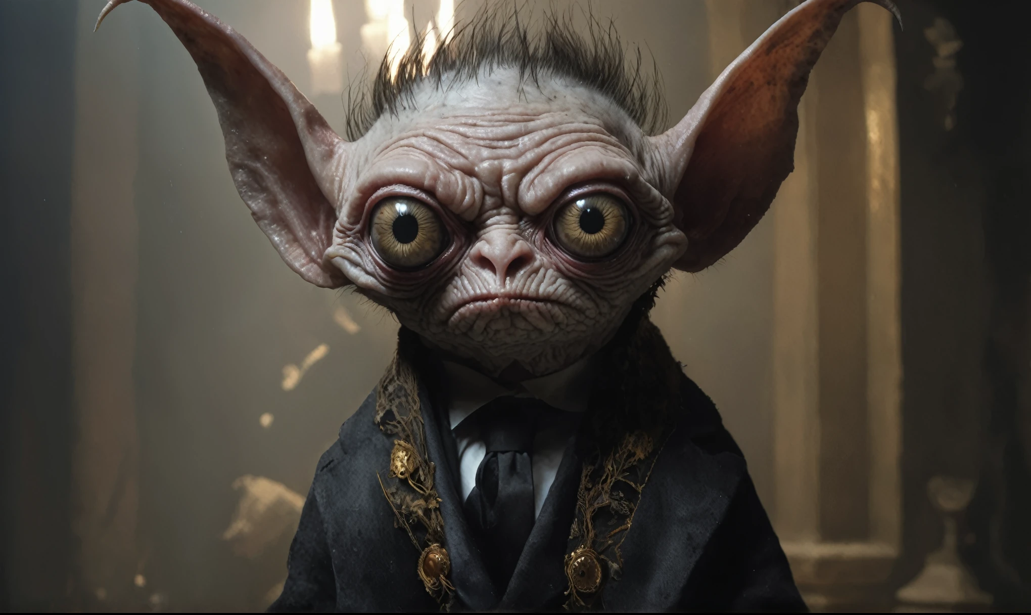 Full body length shot, famous artwork by (tom bagshaw:1.1), detailed expressive eyes, fantasy style, the grumpy lubwad is a tiny creature that prospers in intense heat, building its resiliforged lairs in the flanks of active volcanoes on planet ramsnuggle vi, here we get a good look at its dark ears and intricate eyes as it lays in ambush to prey on the grubby sneezlenook from the shadows of its yarbled hideout
RAW photo, realistic texture, extremely detailed, absurdres, sharp focus, volumetric lighting, subsurface scattering
realistic skin, (natural skin:1), (skin details, skin texture:1.1), (skin pores:1), (skin imperfections:0.3),
Mestichino,Light particles,marble leather ,ink photography ,RAW, NIKON Z9,ink photorealism,Mestichino,Light particles,marble leather ,ink photography , at Scottish school