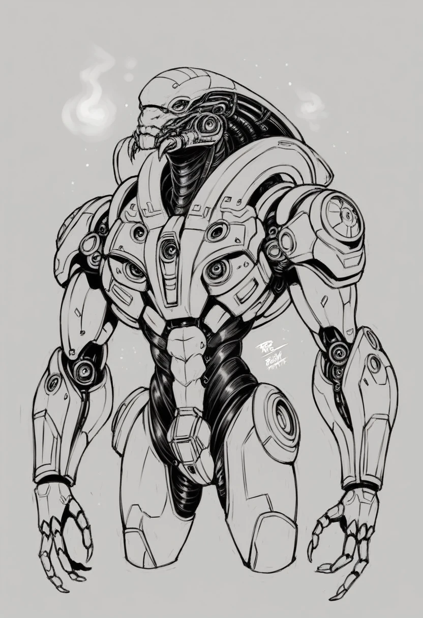 science fiction style masterpiece, detailed complex, Best Quality, HDR, 1semibiomechanical alien person, red, sophisticated high-end luxury, black and white colors,
cyber, cyberworld, Cyberhull, hull, cyberpunk, . futuristic, Technological, extraterrestrial worlds, space themes, advanced civilizations