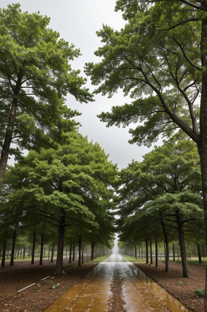 Tree canopies also intercept rain and snow, which reduces the amount of water reaching the soil and potentially leaching nutrients. However, Tree canopies can also return nutrients to the soil through fallen leaves and precipitation..