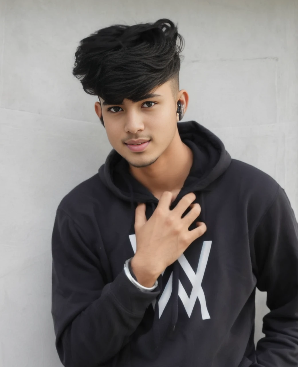 there is a boy standing together in front of a building, 8k selfie photograph, shot on nikon z9, taken with sony alpha 9, lovely couple, shot on sony a 7 iii, portrait shot 8 k, portrait, photo taken in 2 0 2 0, ghutra and egal, shot on canon eos r 5
