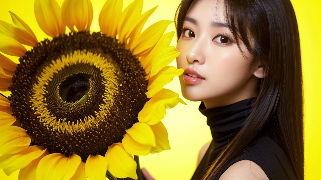 Sunflower girl,