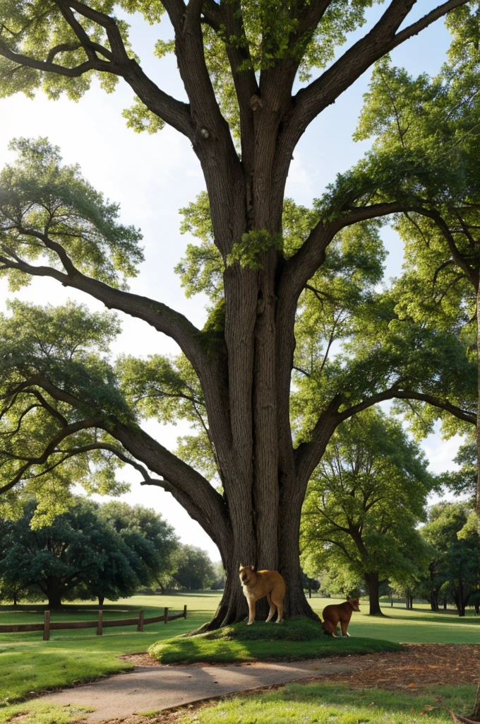 tree dog