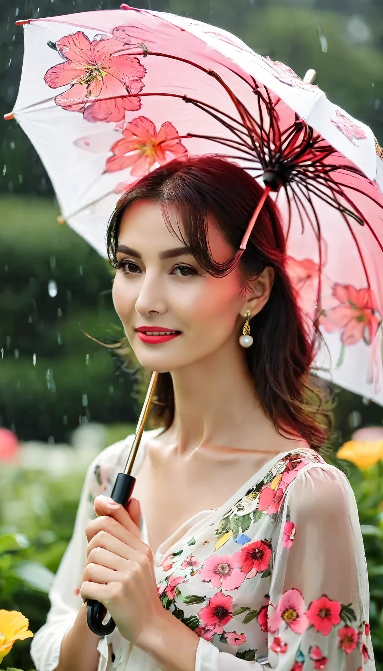 Flower umbrella