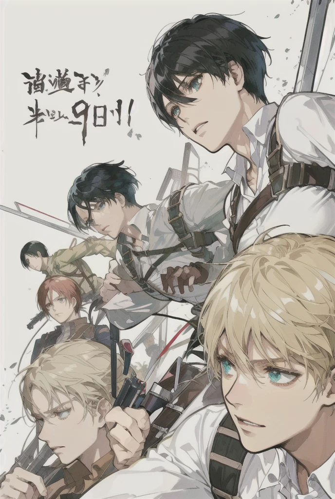anime characters, shingeki no kyojin, attack on titan covert art, (attack on titans anime), from attack on titan, attack on titan anime style, attack on titans, anime key visual”, attack on titan, style of hajime isayama, key visual of attack on titan, snk