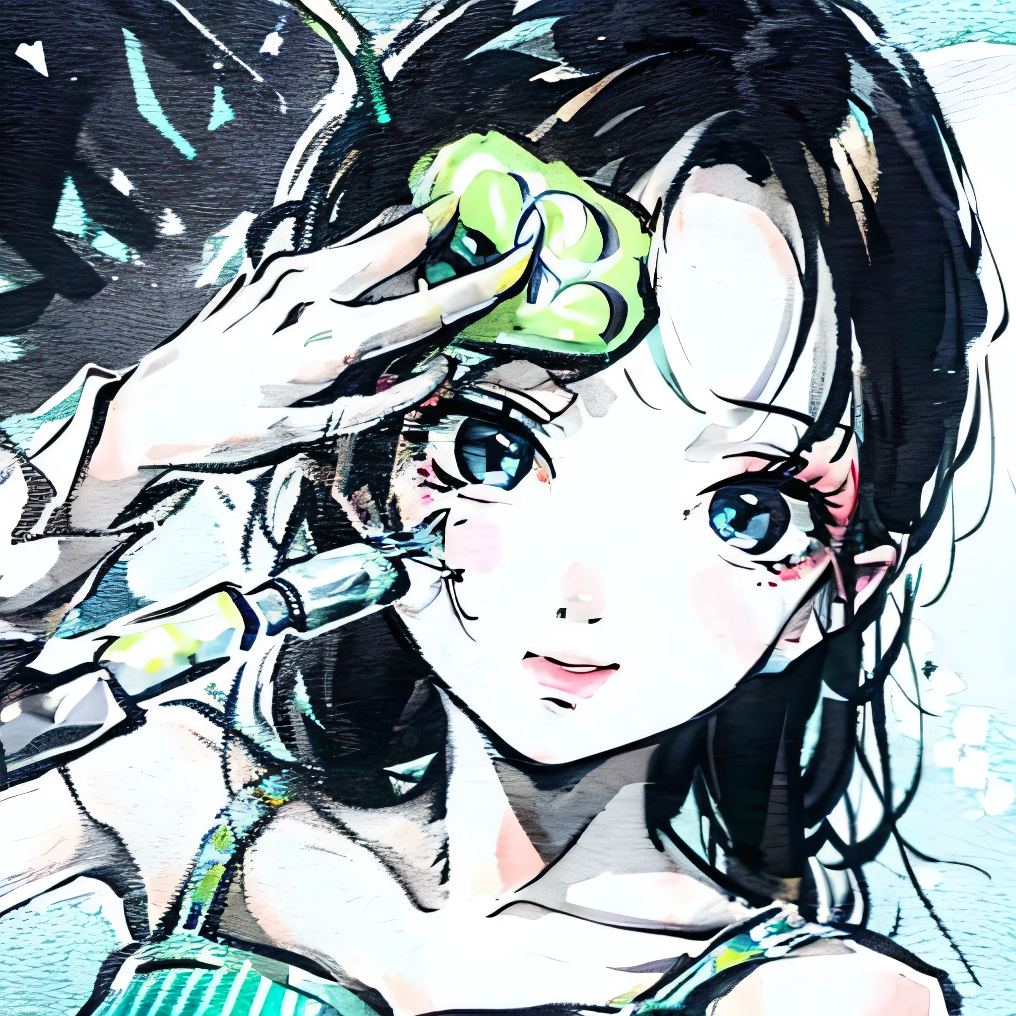 Alien performing brain surgery on a politician 