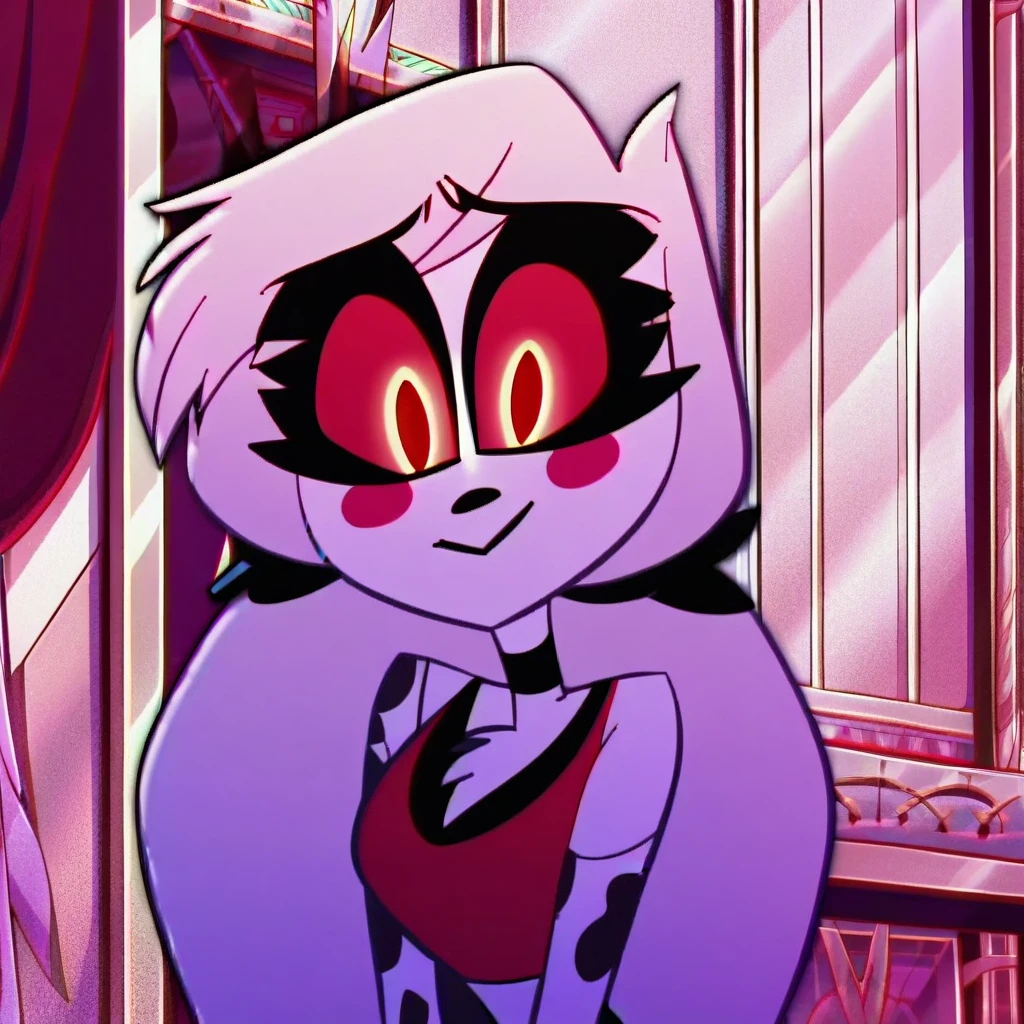 Score_9, score_8_up, score_7_up, score_6_up, score_5_up, Cowy, solo, furry, anthro, screencap, cute, huge breasts and thighs