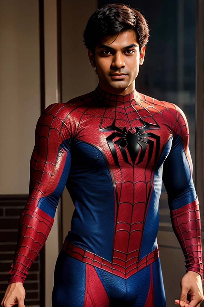 Abhay verma as spiderman