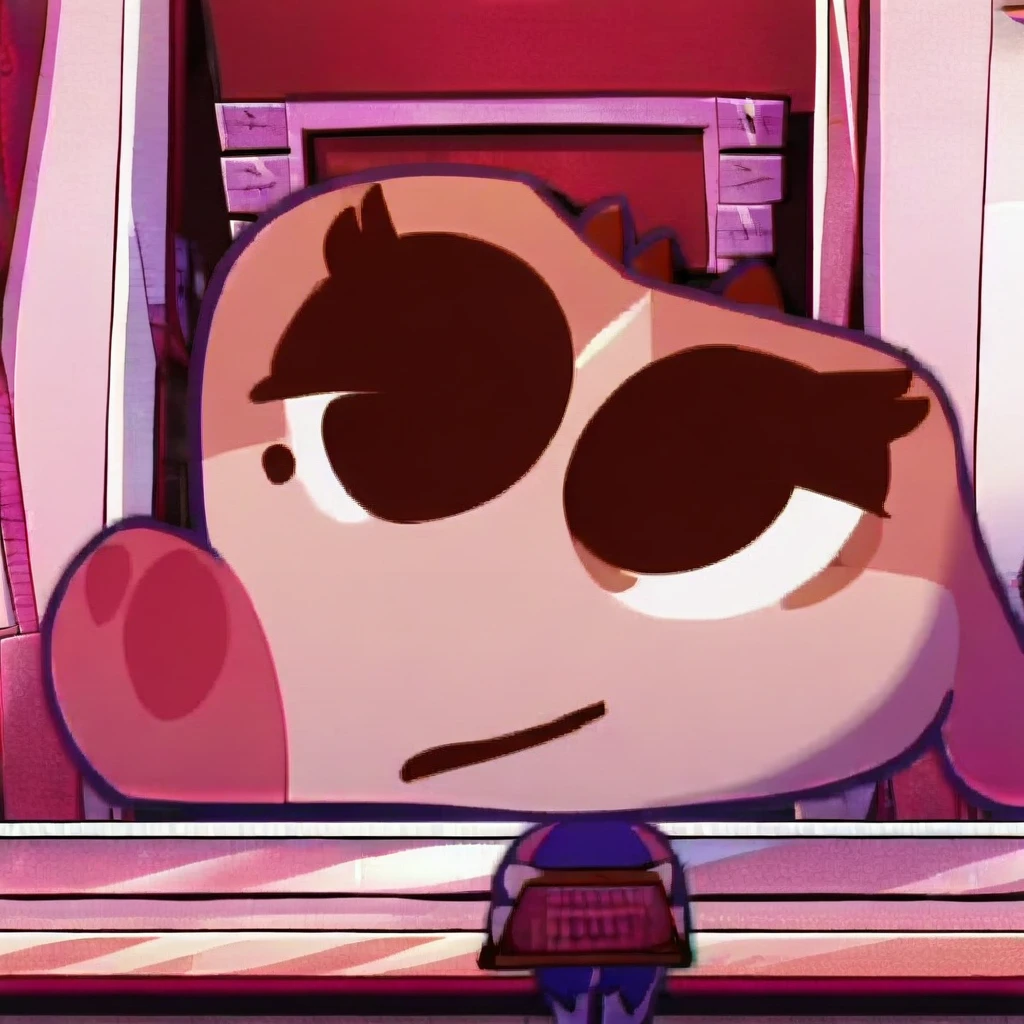 Score_9, score_8_up, score_7_up, score_6_up, score_5_up, Cowy, solo, furry, anthro, screencap, cute, huge breasts and thighs