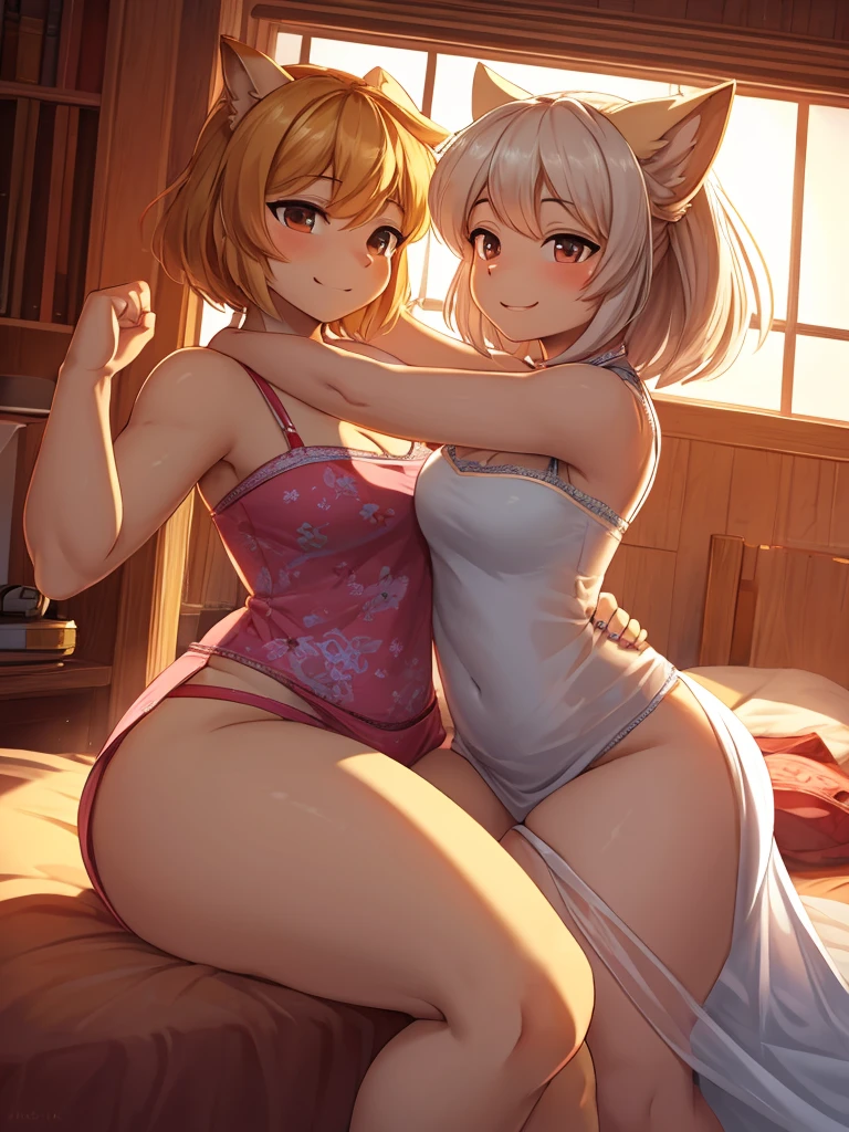 Hallucination , ugly geek Sow , (butterface) , relaxed Fluttering white thin dress , Dancing on the top of hill , halation , Strong sunlight , The fabric is see-through, so your skin is visible , Clothing erotica , (labia:0.8)