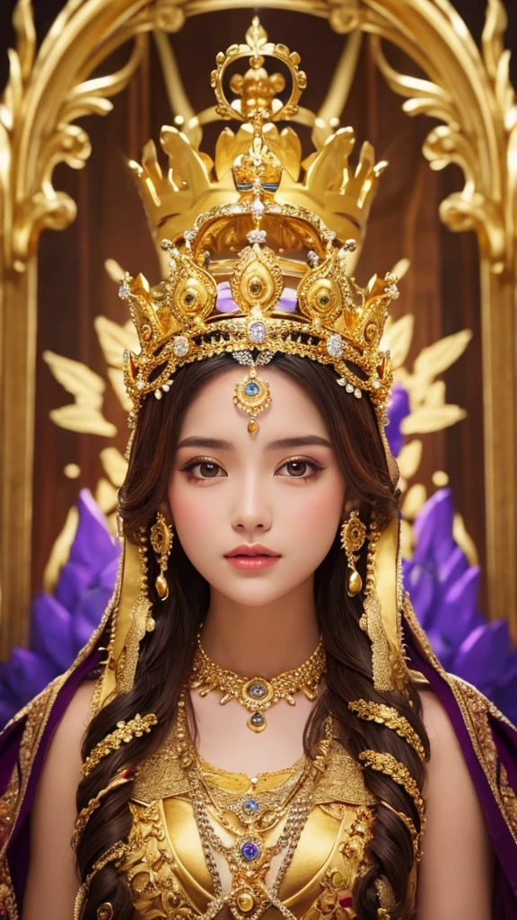 goddess gold gorgeous crown