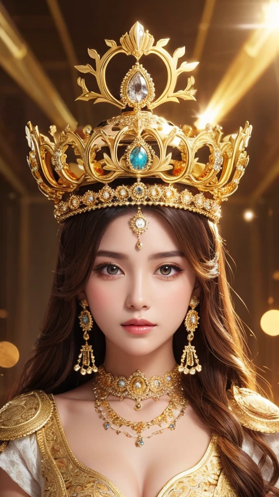 goddess gold gorgeous crown