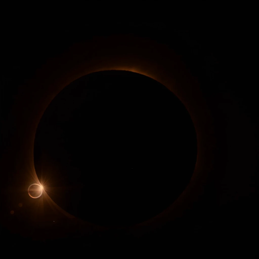 Eclipse landscape