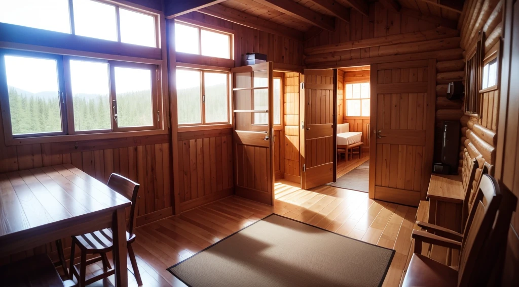 cabin inside interior